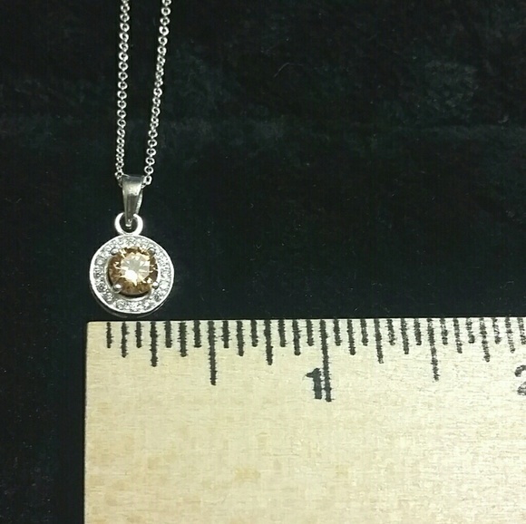 NWOT citrine earring & necklace set - Picture 5 of 7